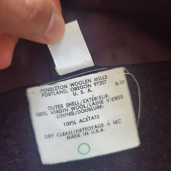 Pendleton | Vintage wool purple blazer / suit jacket - Picture 7 of 8